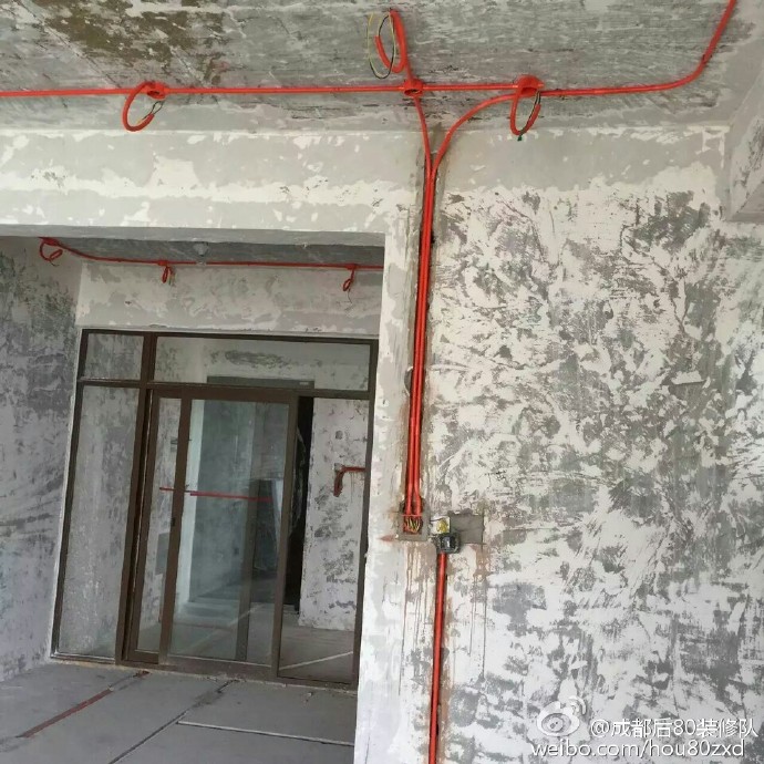 成都装修水電(diàn)改造图