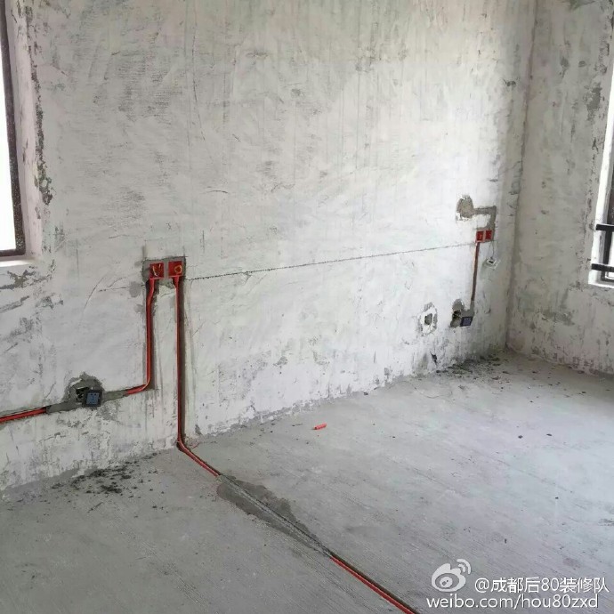 成都装修水電(diàn)改造图