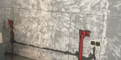 成都朗基御今缘水電(diàn)改造装修施工现场图