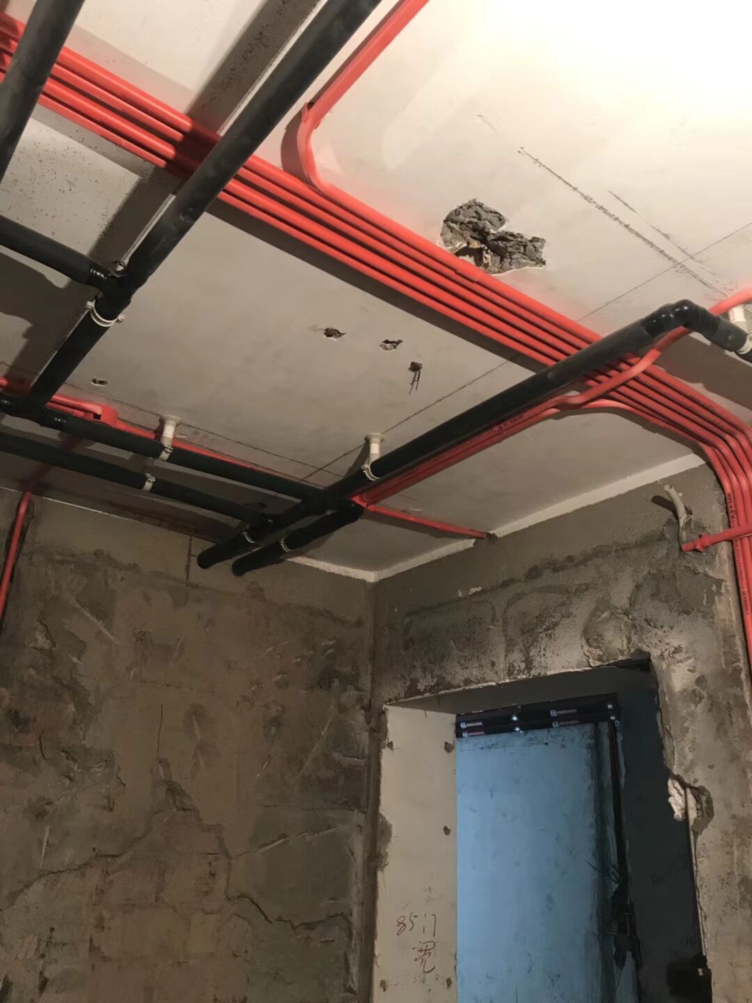 成都装修 成都水電(diàn)改造 朗基御今缘装修 第3张图