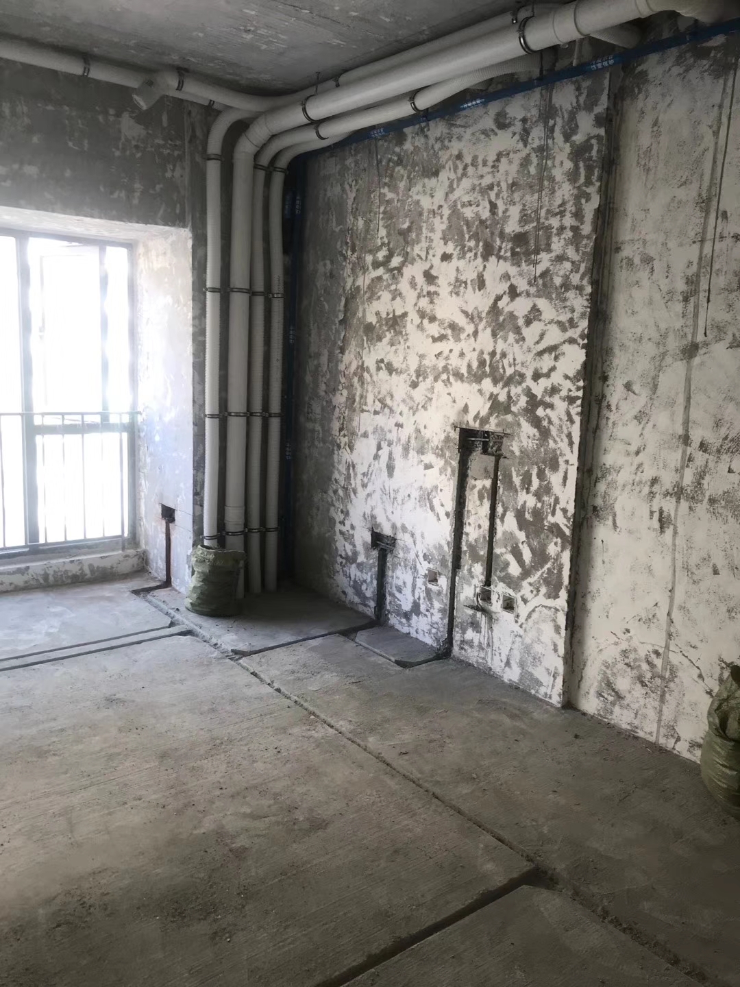 成都装修队在建工地施工现场图