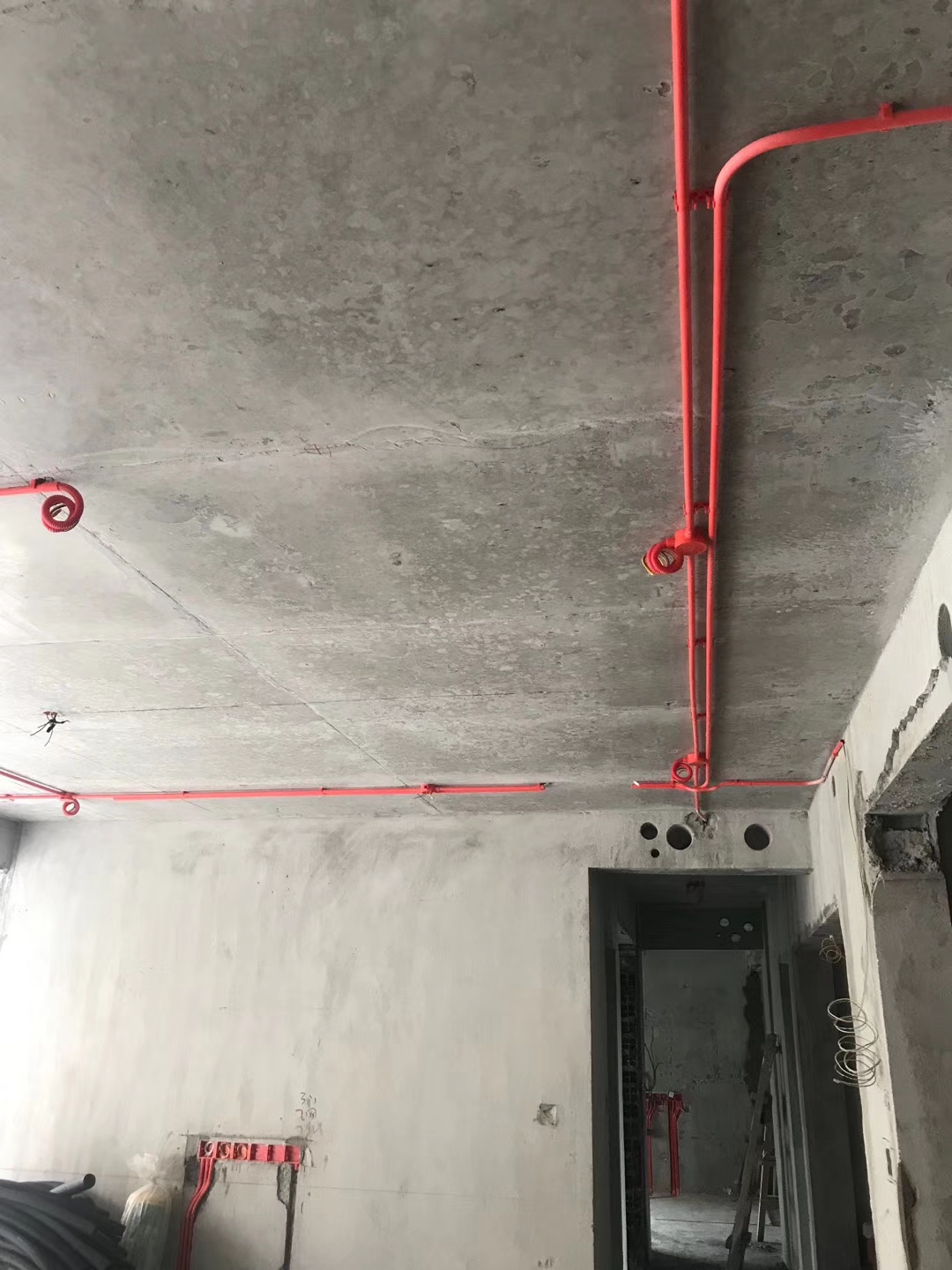 保利國(guó)宾首府水電(diàn)改造现场施工图