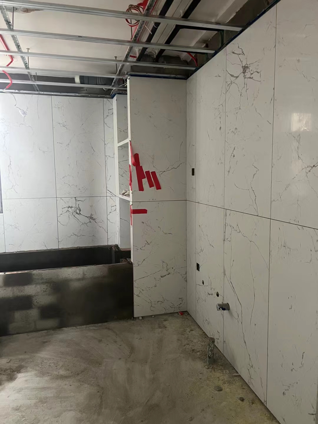 成都装修半包-成都装修队-成都装修施工现场图