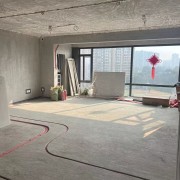 成都静安府水電(diàn)改造施工现场图