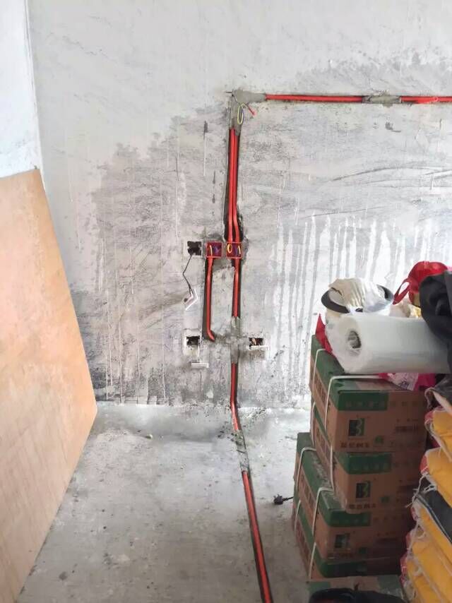 成都绿地468公馆水電(diàn)改造现场施工图