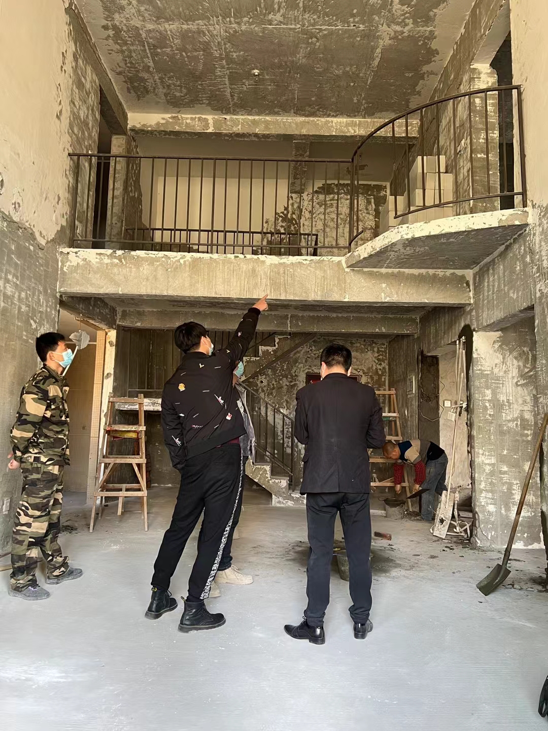 成都南湖(hú)國(guó)际社區(qū)施工现场交底｜成都二手房装修