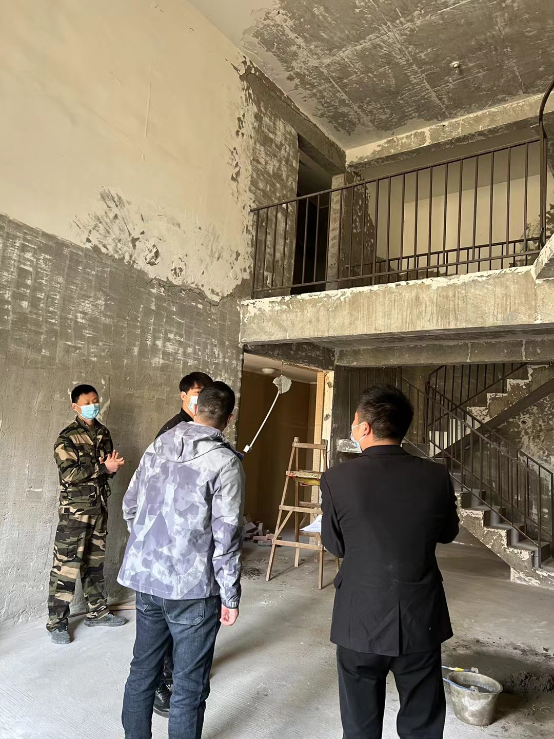 成都南湖(hú)國(guó)际社區(qū)施工现场交底｜成都二手房装修