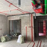 成都兴城人居懿林语水電(diàn)改造施工中