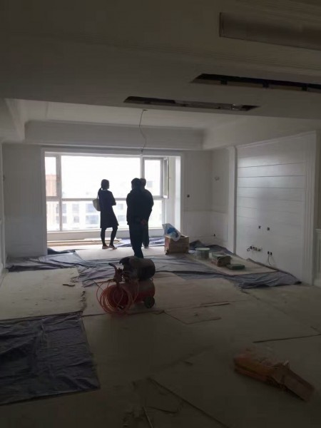 成都装修公司施工现场-10