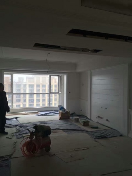 成都装修公司施工现场-14